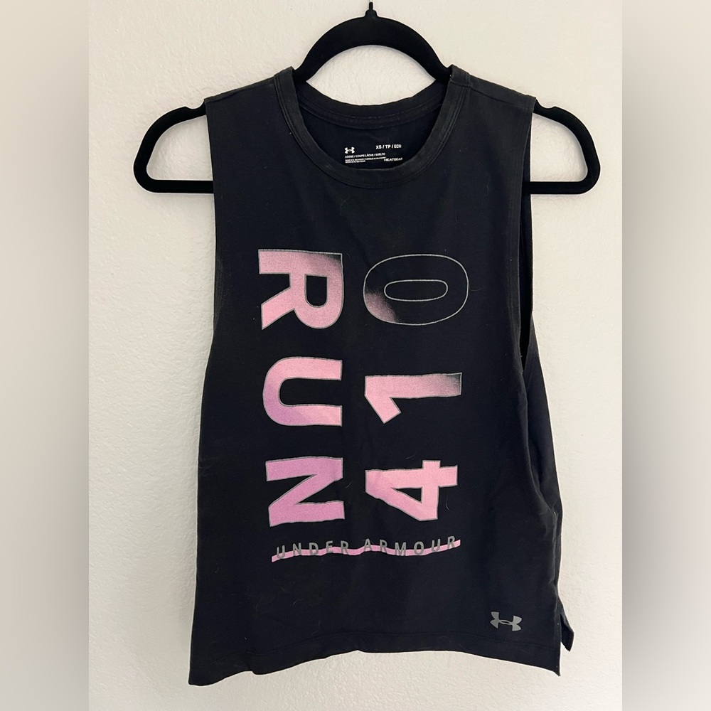 Under Armour running muscle tank top